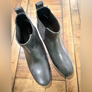 Cole Haan Black Leather Chukka Boots